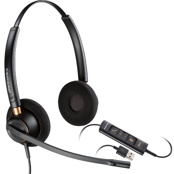 Plantronics ENCOREPRO HW525-USB Çift Taraflı Taçlı Kulaklık