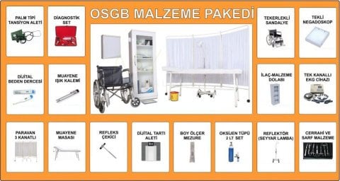 OSGB Sağlık Malzemeleri Paketi