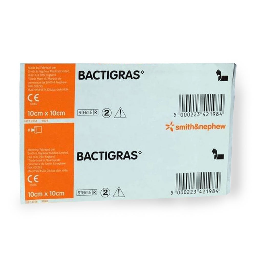 Bactigras Antiseptik Sargı Yara Bakım Örtüsü 10CM*10CM