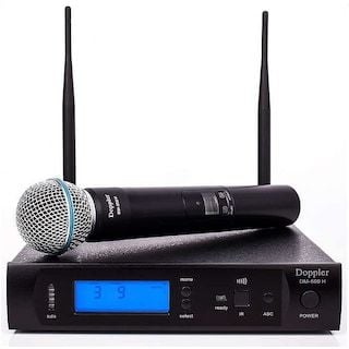 Doppler DM 500H El Tipi Telsiz Kablosuz Mikrofonu