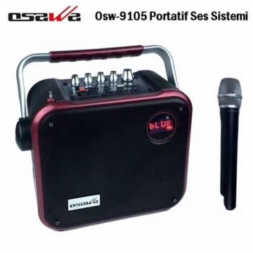 Osw-9105 Taşınabilir Portatif Seyyar Ses Sistemi