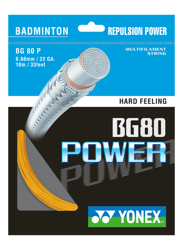 BG80 Power 10m Badminton Kordajı - Turuncu | Yonex
