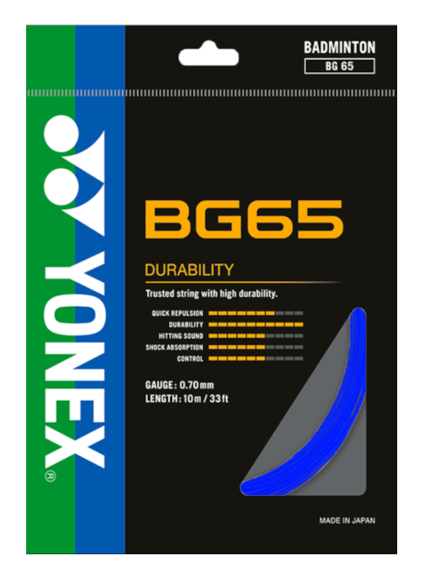 BG65  10m Badminton Kordajı - Mavi | Yonex