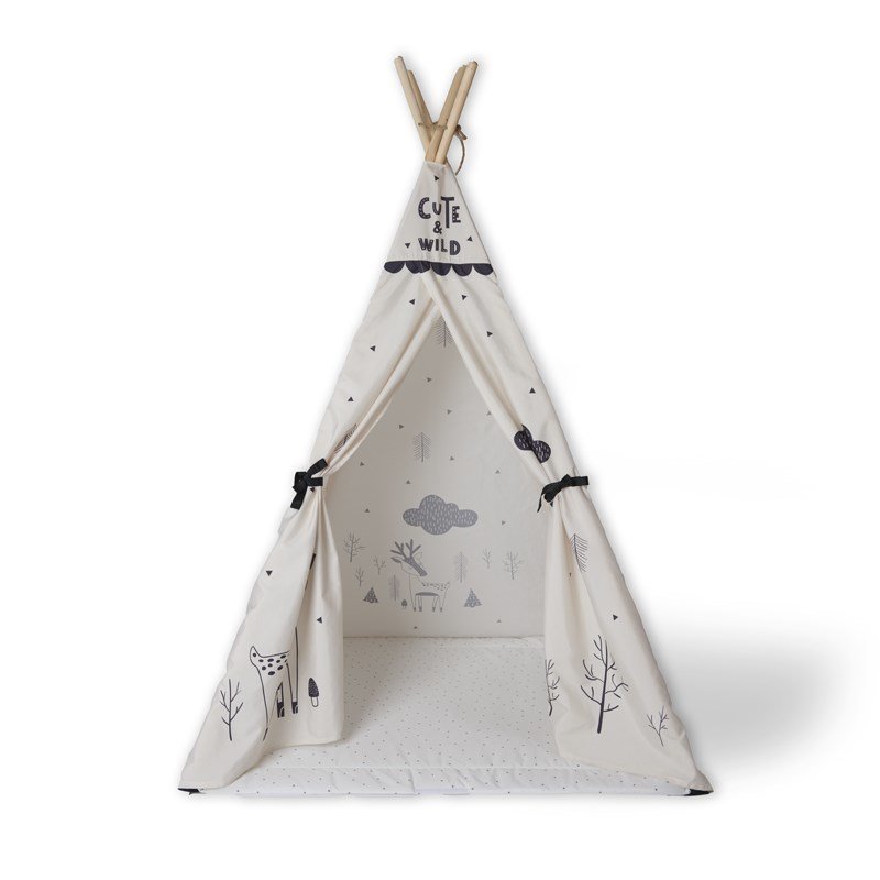 Tepee Çadır - Cute & Wild - Bej - Standard