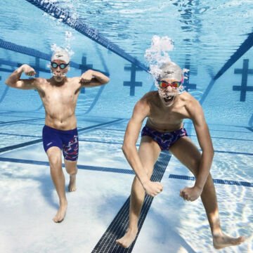 Speedo Allover Club Digital 13 CM Erkek Çocuk Yüzücü Mayosu