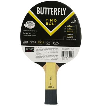 Butterfly Timo Boll SG55 Masa Tenisi Raketi