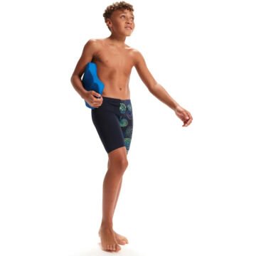 Speedo Allover Digital Jammer Erkek Çocuk Yüzücü Mayosu