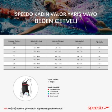 Speedo LZR Element Kadın Yarış Mayosu