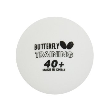 Butterfly 40+ 6 lı Masa Tenisi Beyaz Antrenman Topu