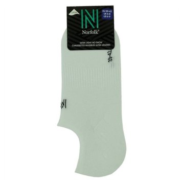 Norfolk Leo-W Beyaz Kısa Unisex 2'li Spor Çorap