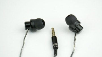Metal Bass SJ-310 Örgülü kablolu Kulaklık (Siyah)
