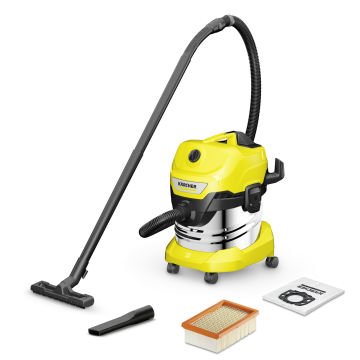 Karcher 16282500- WD 4 S V-20/5/22 Islak Kuru Elektrikli Süpürge