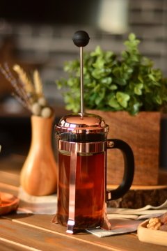 Taşev T2770 Holmes - French Press 350 ml (Çay Presi) bitki çayı demleme