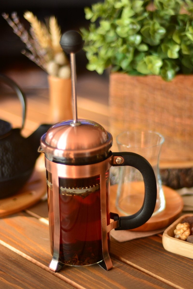 Taşev T2771 Watson - French Press 350 ml (Çay Presi) bitki çayı demleme