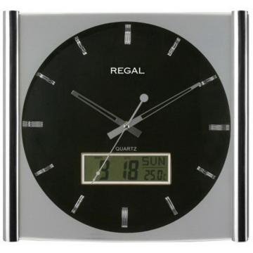 Regal 0038 SB Dijital Dereceli Analog duvar saati