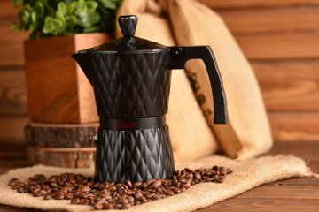 Taşev T1203 Adamante Moka Pot 6 Fincan (alüminyum)