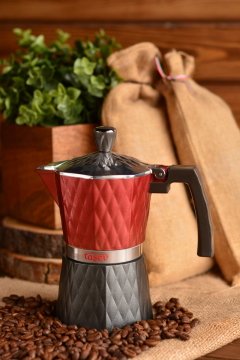 Taşev TT1204 Diamante Moka Pot 3 Fincan (alüminyum)