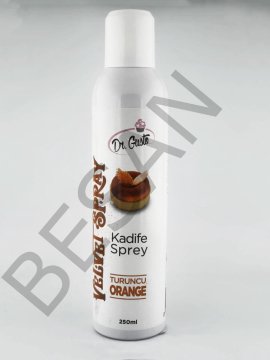 TURUNCU SPREY KADİFE BOYA 250ML DR.GUSTO