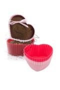 SİLİKON KALPLİ MUFFIN CUP 6'LI SET