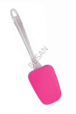 SİLİKON KAŞIK SPATULA PEMBE