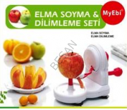 PLASTİK ELMA SOYMA-DİLİMLEME SETİ