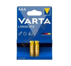 VARTA LONGLİFE İNCE ALKALİN PİL (LR03/AAA) 2'Lİ