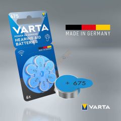 VARTA İŞİTME CİHAZ PİLİ NO.675