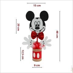 Mickey Mouse Masa Süsü - 48cm x 15cm