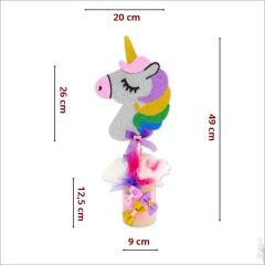 Unicorn Masa Süsü - 49cm x 20cm