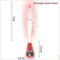 İç Mekan Volkan, 30 saniye 3mt Kıvılcım