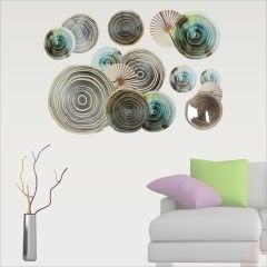 3 Boyutlu Dekoratif Duvar Sticker Seti, Derin