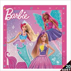 Barbie Fantasy Peçete, 33cm x 33cm - 20 Adet