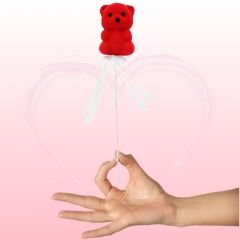 Ayıcık Çubuk, 22 x 4,5 x 3 cm Kırmızı - 1 Adet