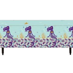 Pırıltılı Deniz Kızı Masa Örtüsü - 120cm x 180cm