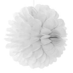 Kağıt Çiçek Top Süs - 35 cm