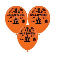 Halloween Cadılar Bayramı Balon, 30cm x 8 Adet