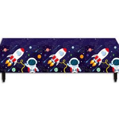 Kozmik Galaksi Uzay Temalı Masa Örtüsü - 120cm x 180cm