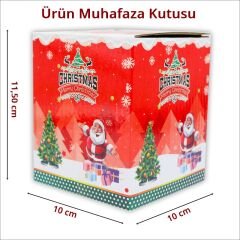 Kar Püskürten, Müzikli ve Pilli Kar Küresi - 11cm x 9,5cm MA