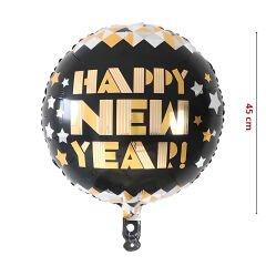 Happy New Year Folyo Balon, 45 cm