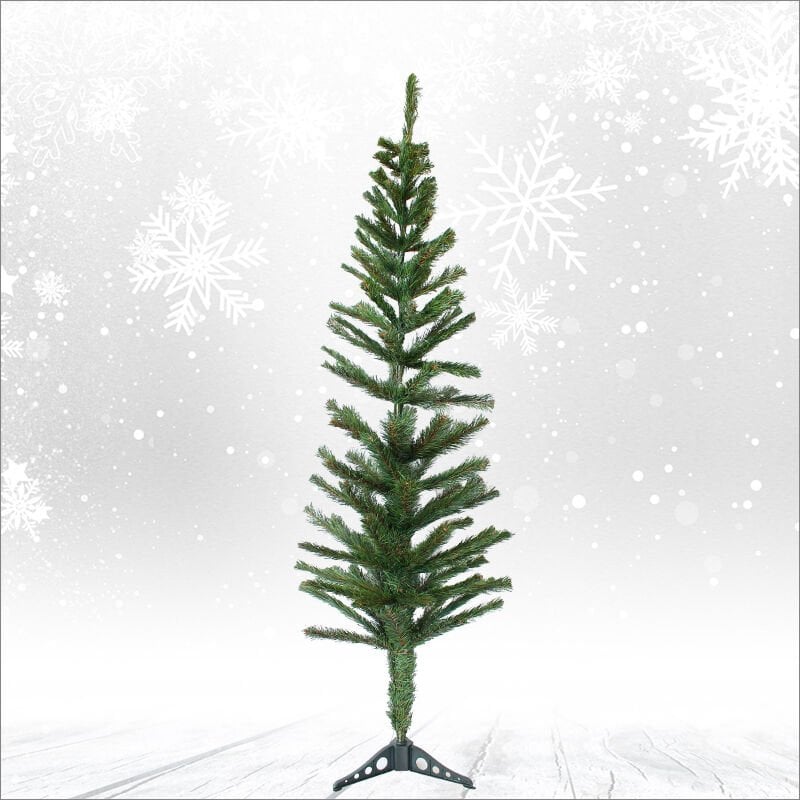 150 cm Yılbaşı Çam Ağacı - 114 Dallı ve Plastik Ayaklı
