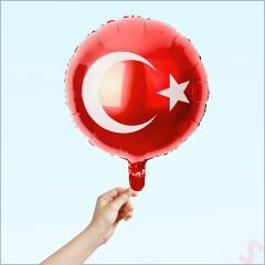 Ay Yıldız Folyo Balon - 45 cm