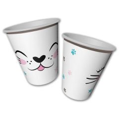 Miss Cat Karton Bardak - 8 Adet