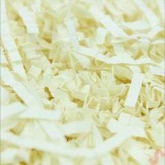 Zikzak Kırpıntı Kağıt Paketleme Dolgu Malzemesi, 50 gr - Krem