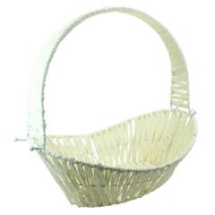 Saplı Oval Sepet, 41 cm, Büyük Boy