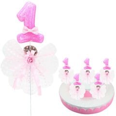 1 Yaş Lavantalı Çubuk Süs, Pembe