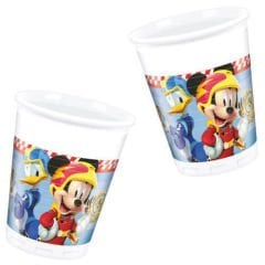 Mickey Mouse Roadster - Bardak - 8 Adet