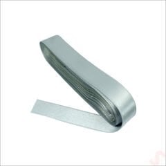 Saten Kurdele, 2cm x 10mt - Gümüş