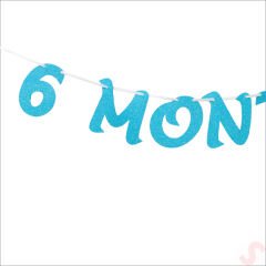 6 Month's Simli Eva Banner, 75 cm - Mavi