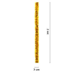 Parti Boyun Simi, 7 cm x 2 mt - Altın