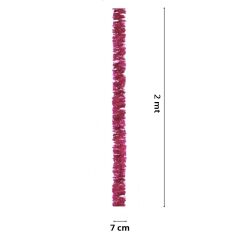 Parti Boyun Simi, 7 cm x 2 mt - Pembe